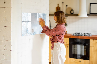 Schreib magnettafel Platz für Erinnerungen und Notizen