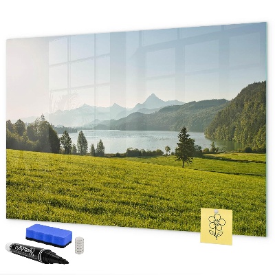 Magnettafel zum schreiben Ein kreativer Raum, um Ihre Erinnerungen zu präsentieren