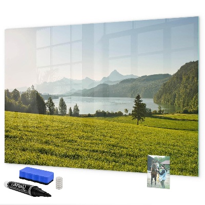 Magnettafel zum schreiben Ein kreativer Raum, um Ihre Erinnerungen zu präsentieren