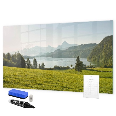 Magnettafel zum schreiben Ein kreativer Raum, um Ihre Erinnerungen zu präsentieren