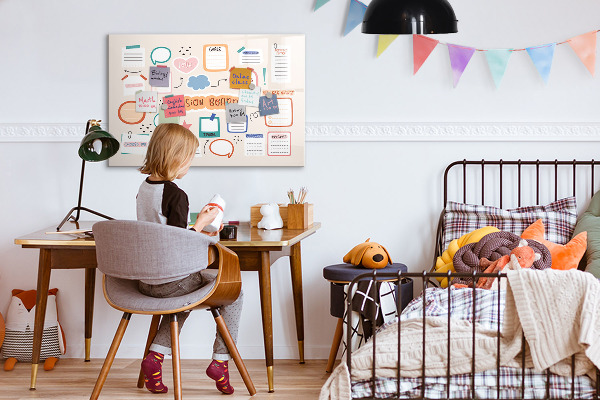 Magnettafel zum schreiben Kreative Inspiration und Zieltafel