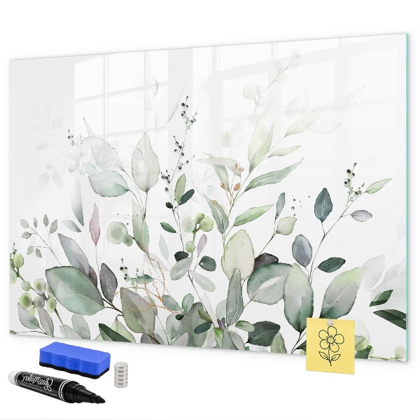 Schreib magnettafel Dekorative Tafel für Fotos und Notizen