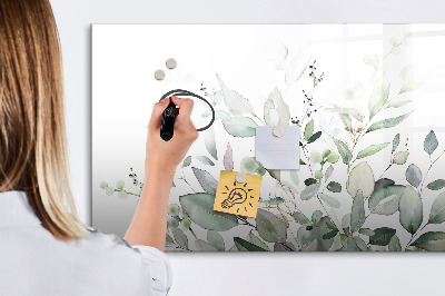 Schreib magnettafel Dekorative Tafel für Fotos und Notizen