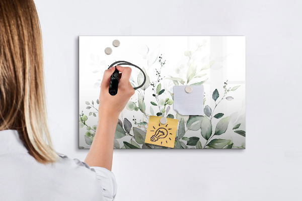Schreib magnettafel Dekorative Tafel für Fotos und Notizen