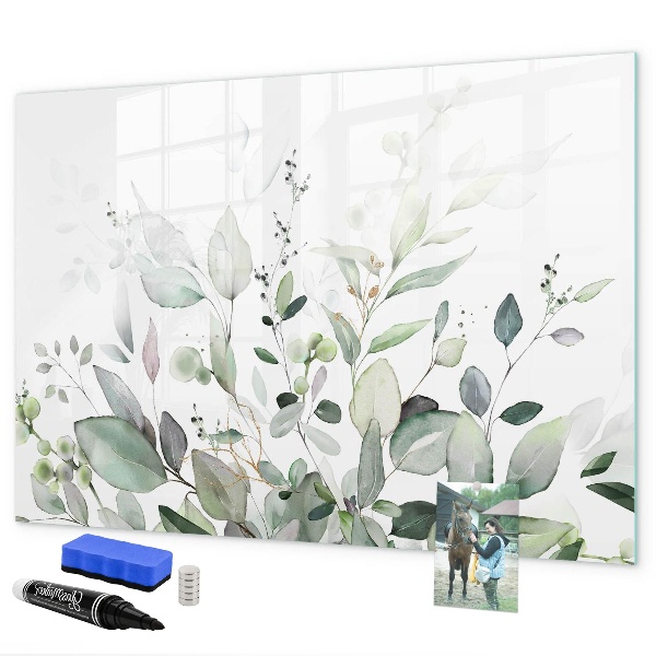 Schreib magnettafel Dekorative Tafel für Fotos und Notizen