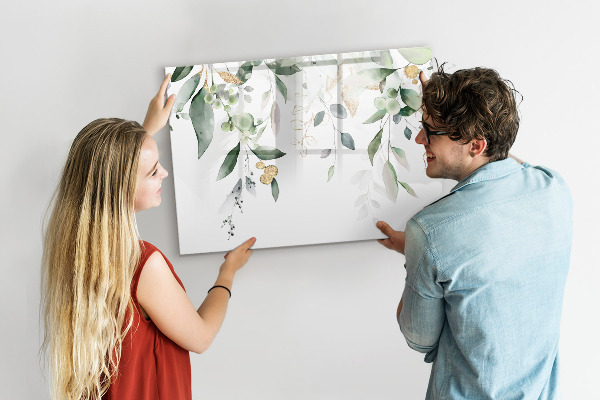 Magnettafel zum schreiben Kreative Fotopräsentationswand