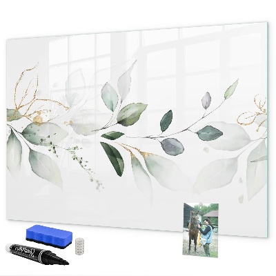 Schreib magnettafel Stilvolle Pinnwand für Fotos und Notizen