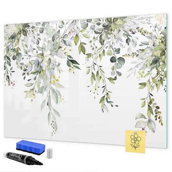 Magnettafel zum schreiben Kreative Pinnwand für Fotos und Notizen