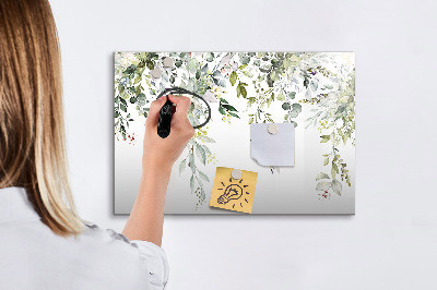 Magnettafel zum schreiben Kreative Pinnwand für Fotos und Notizen