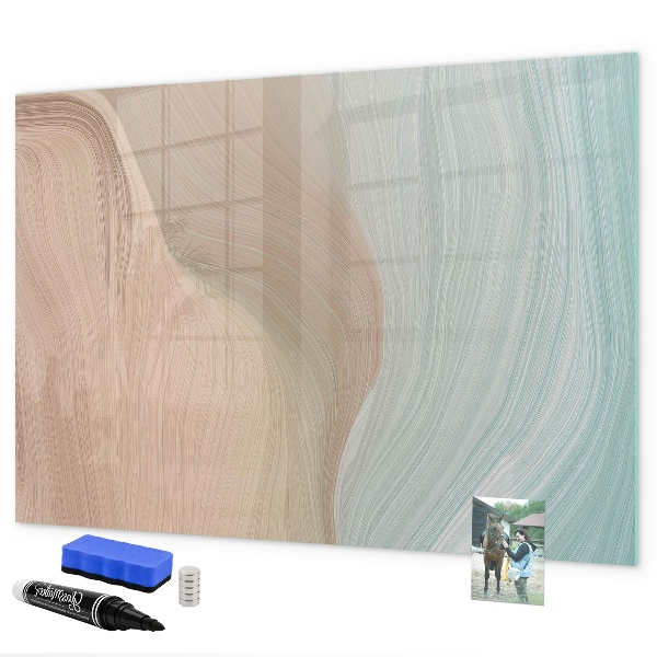 Schreib magnettafel Moderne Tafel für Notizen und Fotos