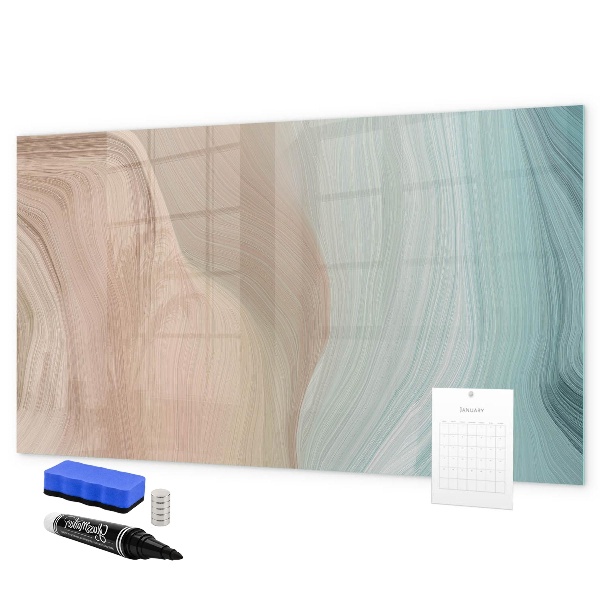 Schreib magnettafel Moderne Tafel für Notizen und Fotos