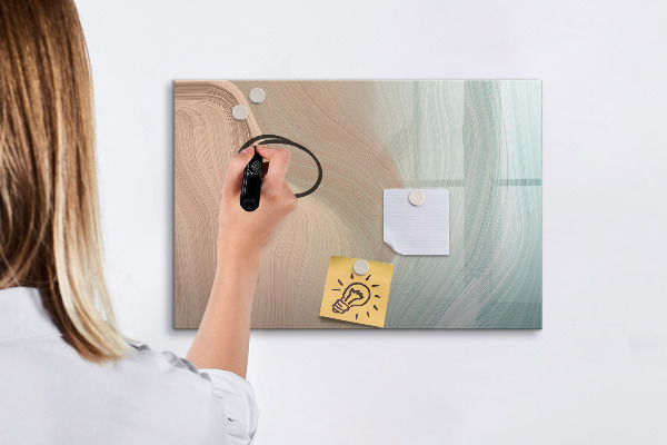 Schreib magnettafel Moderne Tafel für Notizen und Fotos