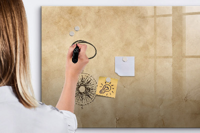 Schreib magnettafel Eine stylische Tafel für Notizen und Fotos