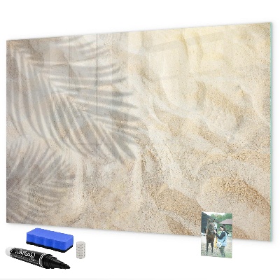 Schreib magnettafel Eine stylische Tafel für Notizen und Fotos