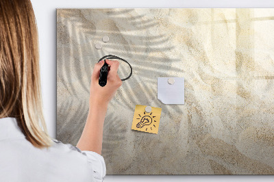 Schreib magnettafel Eine stylische Tafel für Notizen und Fotos