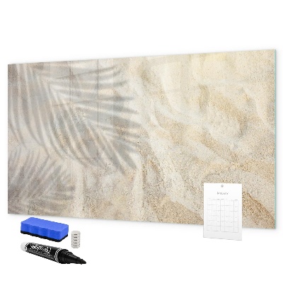 Schreib magnettafel Eine stylische Tafel für Notizen und Fotos