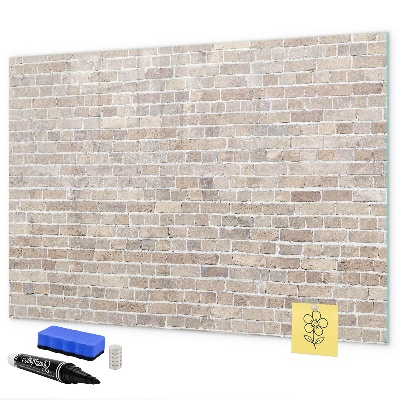 Magnettafel zum schreiben Moderne Fotodisplaytafel