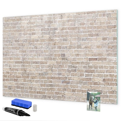 Magnettafel zum schreiben Moderne Fotodisplaytafel