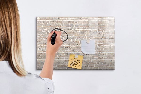 Magnettafel zum schreiben Moderne Fotodisplaytafel