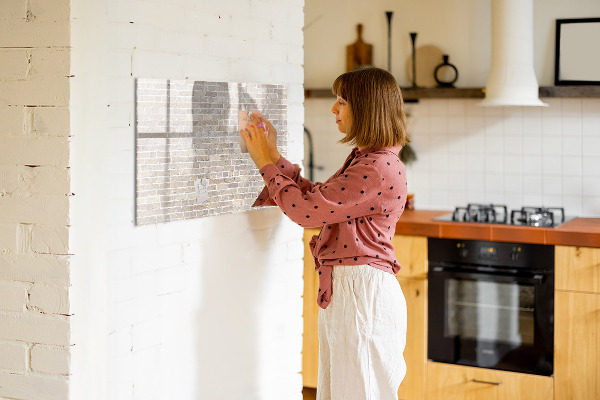 Magnettafel zum schreiben Moderne Fotodisplaytafel