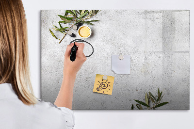 Schreib magnettafel Eine stylische Tafel für Notizen und Fotos