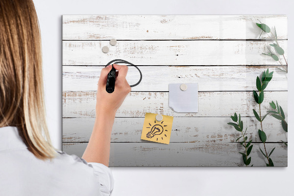 Schreib magnettafel Pinnwand für Fotos und Notizen