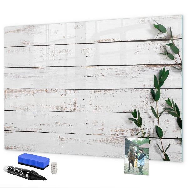 Schreib magnettafel Pinnwand für Fotos und Notizen
