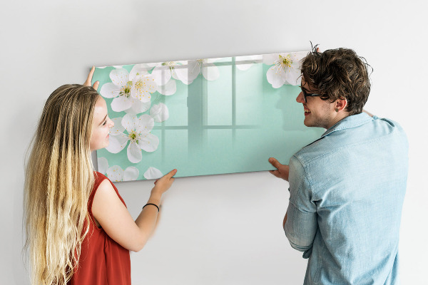 Magnettafel zum schreiben Kreative Fotopräsentationswand