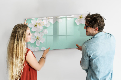 Magnettafel zum schreiben Kreative Fotopräsentationswand
