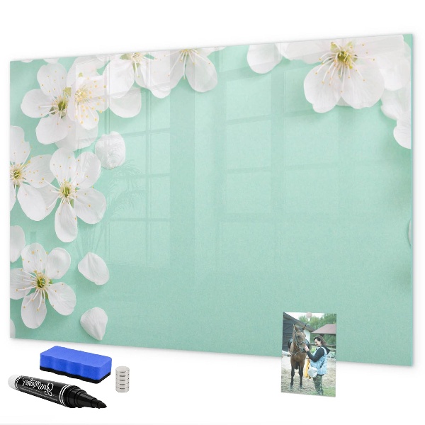 Magnettafel zum schreiben Kreative Fotopräsentationswand