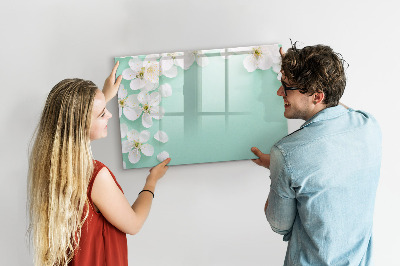 Magnettafel zum schreiben Kreative Fotopräsentationswand