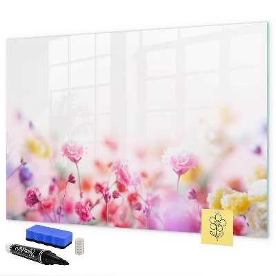 Schreib magnettafel Blumentafel für Fotos und Notizen