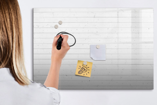 Magnettafel zum schreiben Pinnwand für Fotos und Notizen