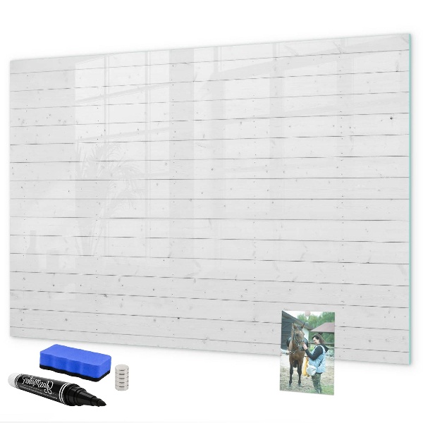 Magnettafel zum schreiben Pinnwand für Fotos und Notizen