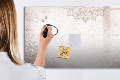 Magnettafel zum schreiben Notiz- und Fototafel