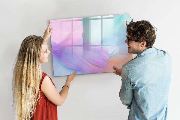 Magnettafel zum schreiben Eine farbenfrohe Tafel für Fotos und Notizen