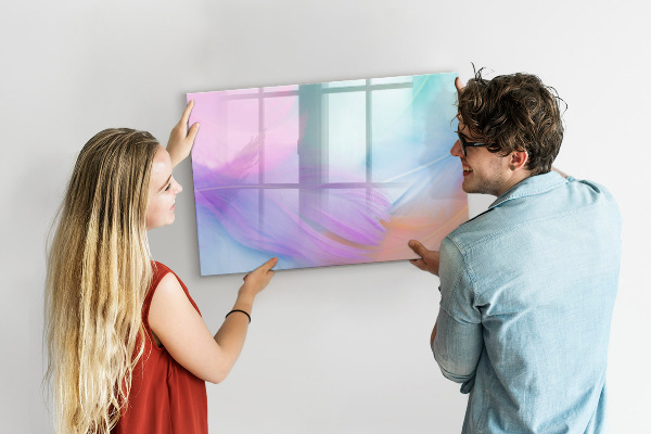Magnettafel zum schreiben Eine farbenfrohe Tafel für Fotos und Notizen
