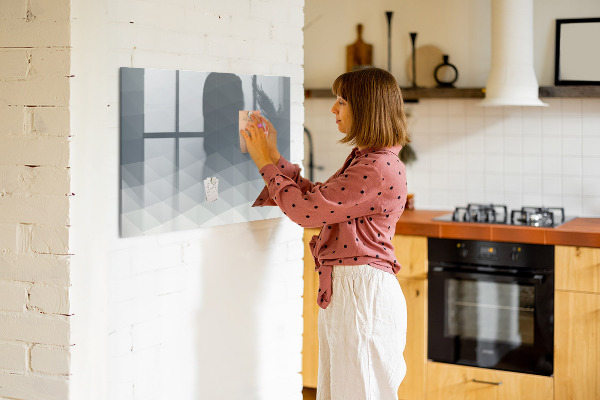 Magnettafel zum schreiben Erinnerungen auf moderne Art bewahren