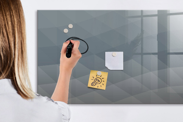 Magnettafel zum schreiben Erinnerungen auf moderne Art bewahren