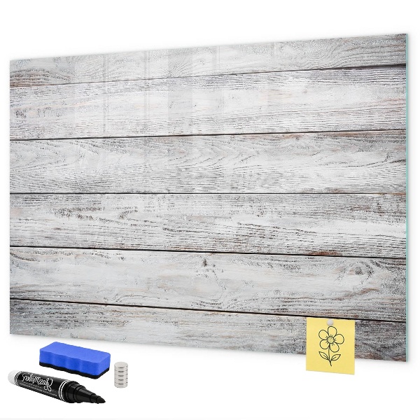 Schreib magnettafel Stilvolle Pinnwand für Fotos und Notizen