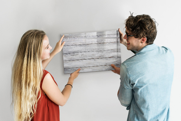 Schreib magnettafel Stilvolle Pinnwand für Fotos und Notizen
