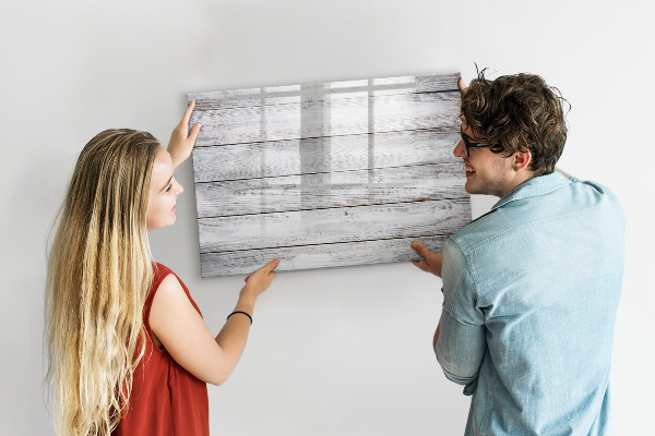 Schreib magnettafel Stilvolle Pinnwand für Fotos und Notizen