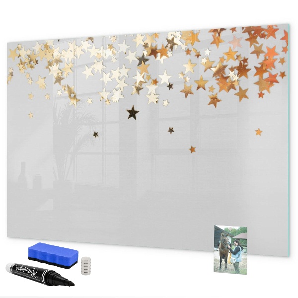 Magnettafel zum schreiben Kreative Pinnwand für Fotos und Notizen