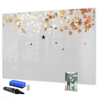 Magnettafel zum schreiben Kreative Pinnwand für Fotos und Notizen