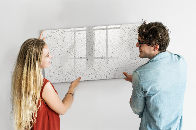 Magnettafel zum schreiben Moderne Fotodisplaytafel