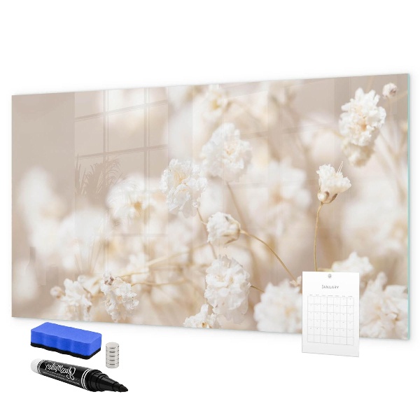 Magnettafel zum schreiben Ein kreativer Ort für Erinnerungen und Fotos