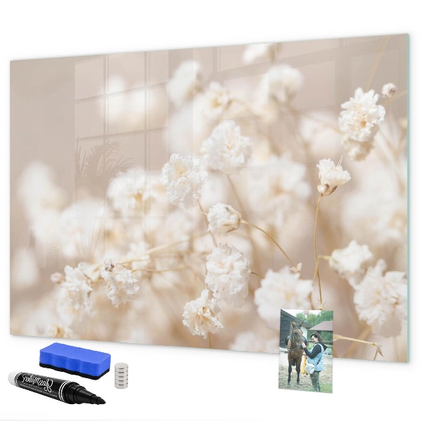 Magnettafel zum schreiben Ein kreativer Ort für Erinnerungen und Fotos