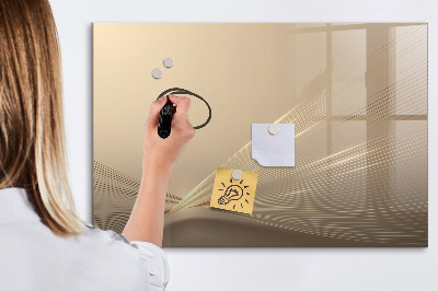 Magnettafel zum schreiben Moderne Tafel für Notizen und Fotos