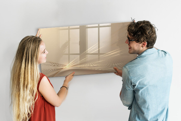 Magnettafel zum schreiben Moderne Tafel für Notizen und Fotos