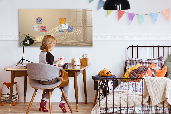 Magnettafel zum schreiben Moderne Tafel für Notizen und Fotos